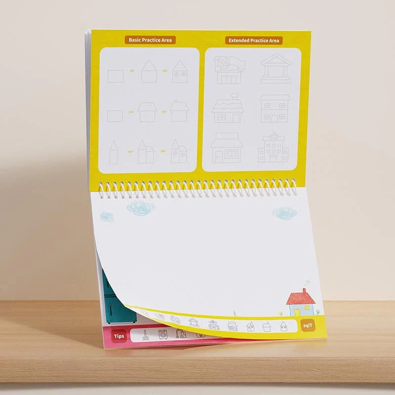 Reusable Grooved Workbooks for kids - 6 Books - Image 7