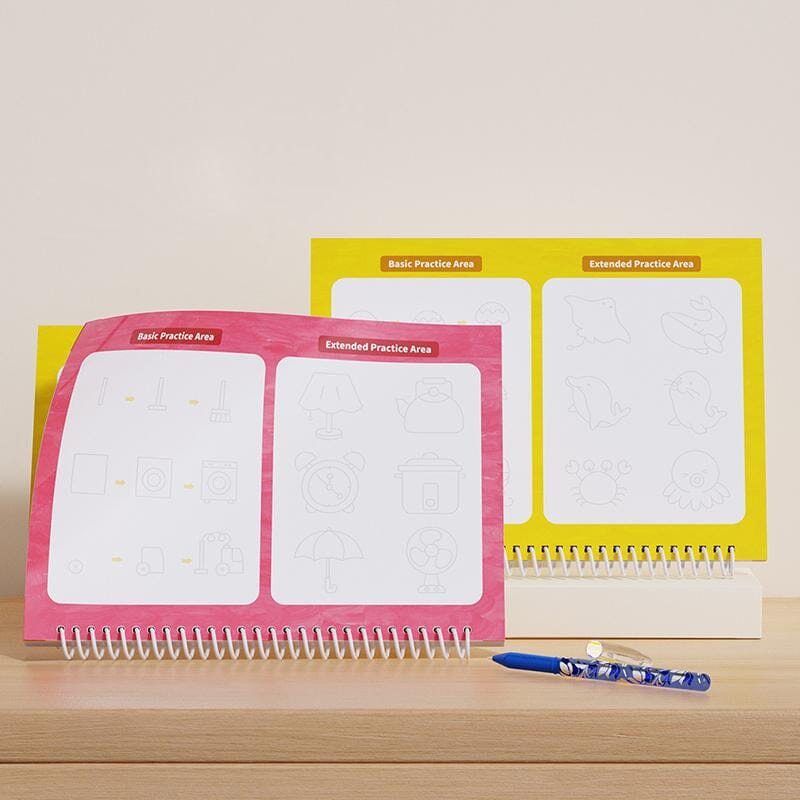 Reusable Grooved Workbooks for kids - 6 Books - Image 9