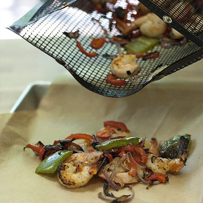 Reusable Non-Stick BBQ Mesh Grill Bags - Image 6