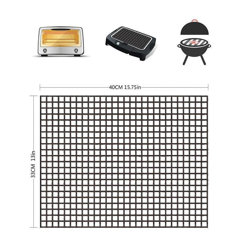 Reusable PTFE-Fiberglass Grill Mat - Image 5