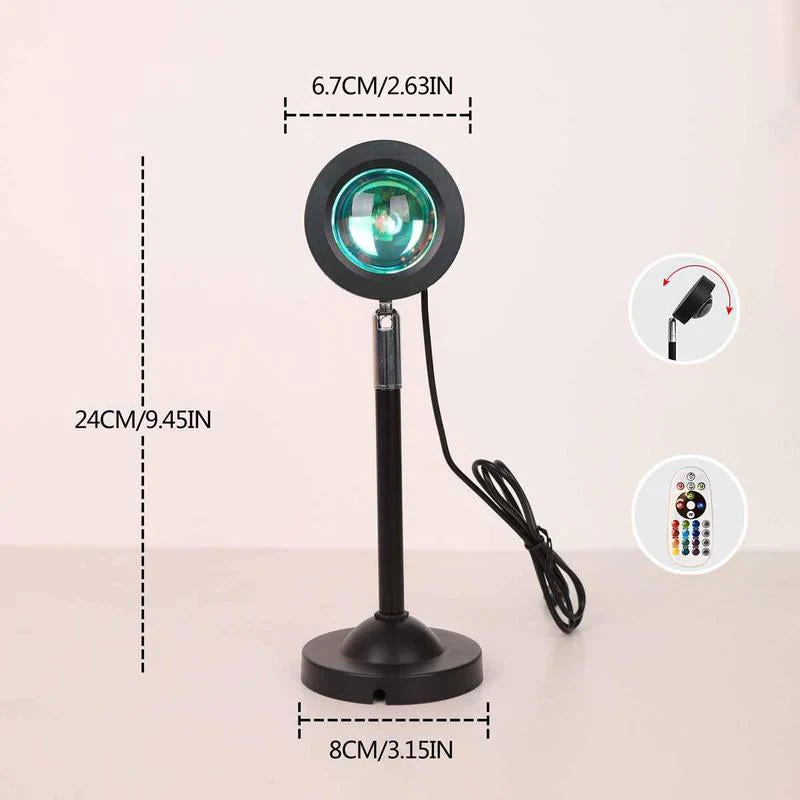 RGB Sunset Projection Lamp - Image 8