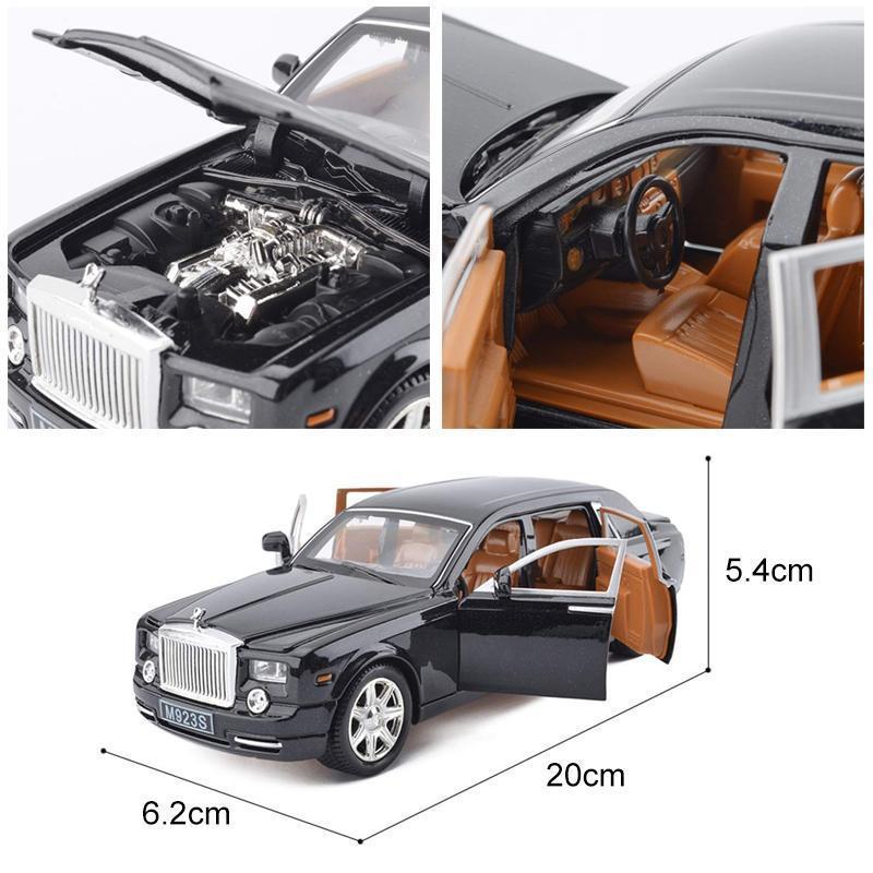 Rolls Royce Phantom Alloy Diecast Car Model - Image 6
