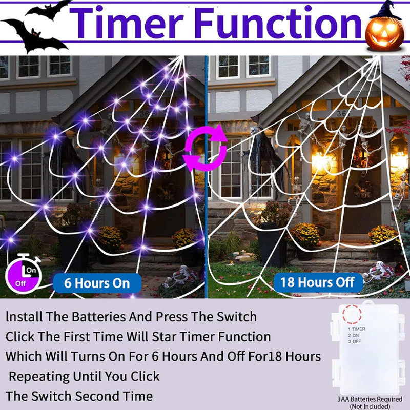 Room Decor Spider Web Design Hanging Light - Image 3
