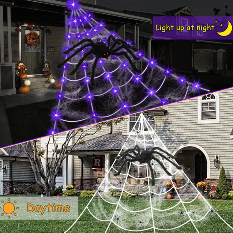 Room Decor Spider Web Design Hanging Light - Image 4