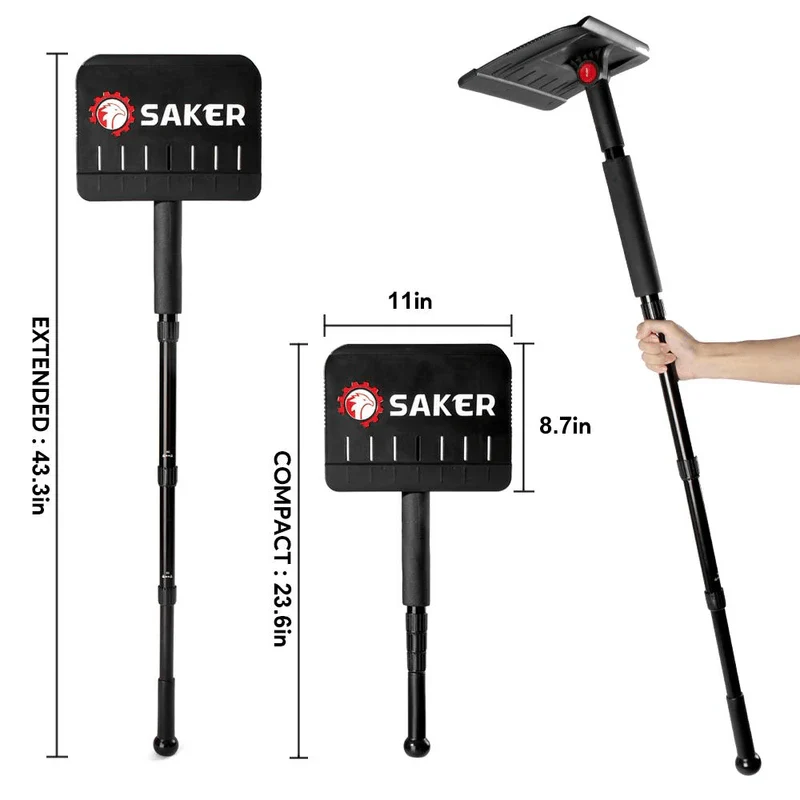 Saker® Collapsible Snow & Ice Shovel - Image 3