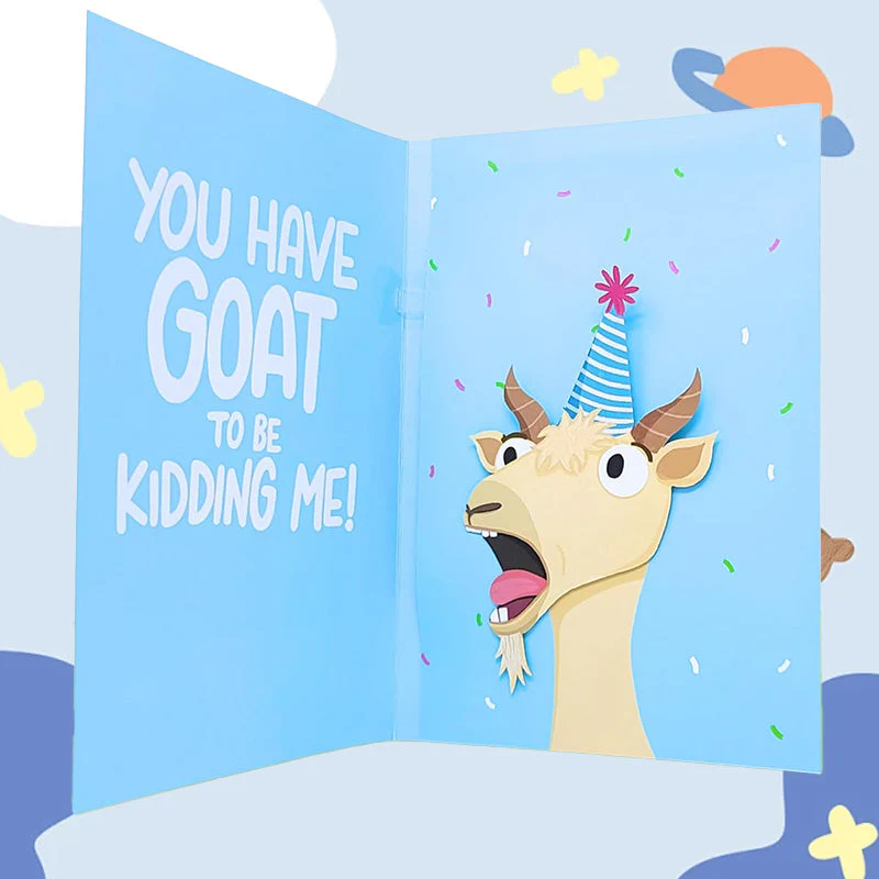 Screaming Goat Greeting Card - Image 5