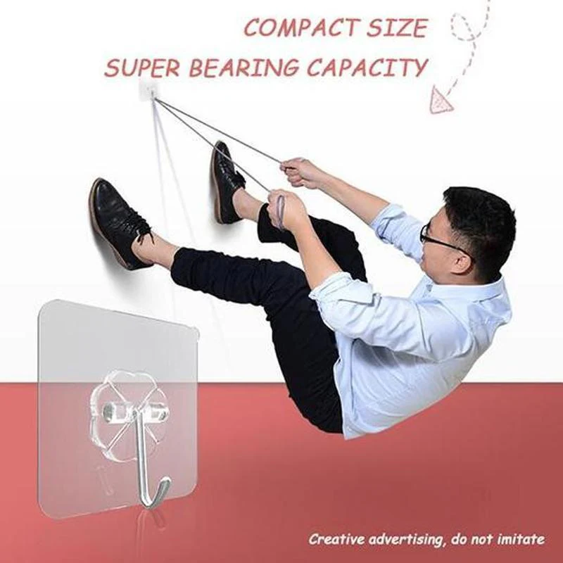 Seamless Adhesive Hook ( 10/20/30 Pcs) - Image 5