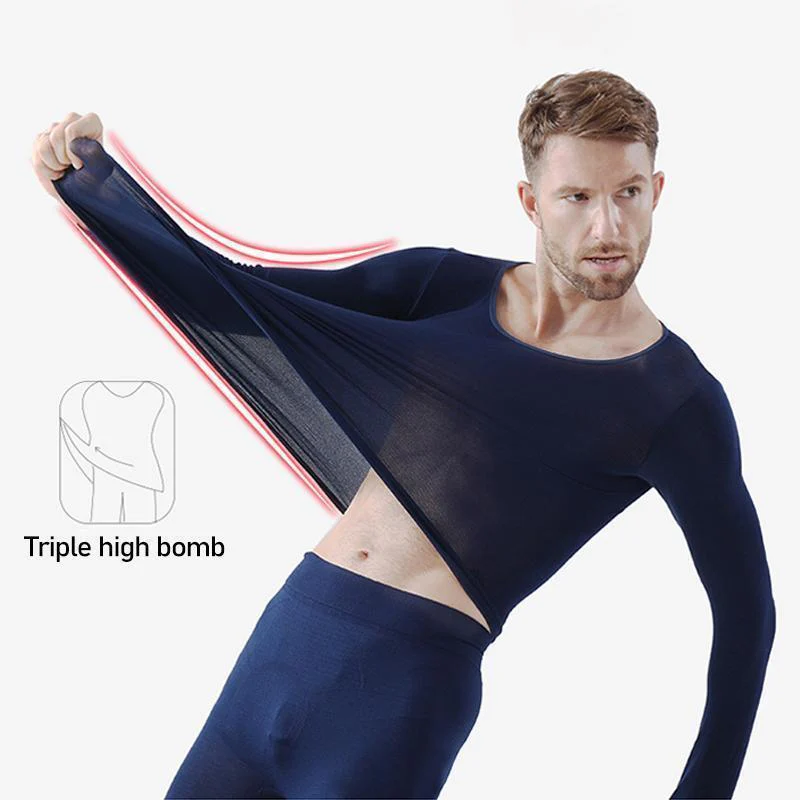 Seamless Elastic Thermal Inner Wear - Image 4