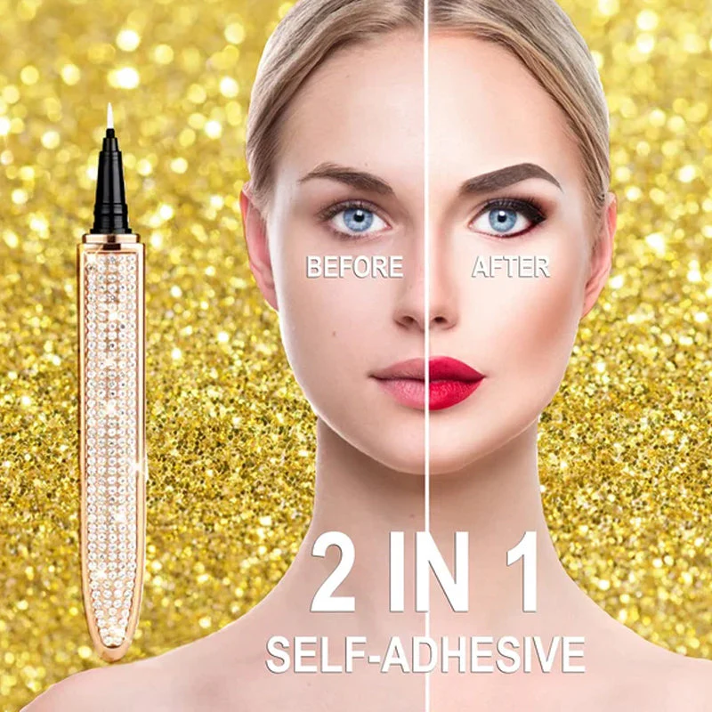 Self-adhesive Long Lasting Eyeliner Eyelash Glue Pencil - Image 4