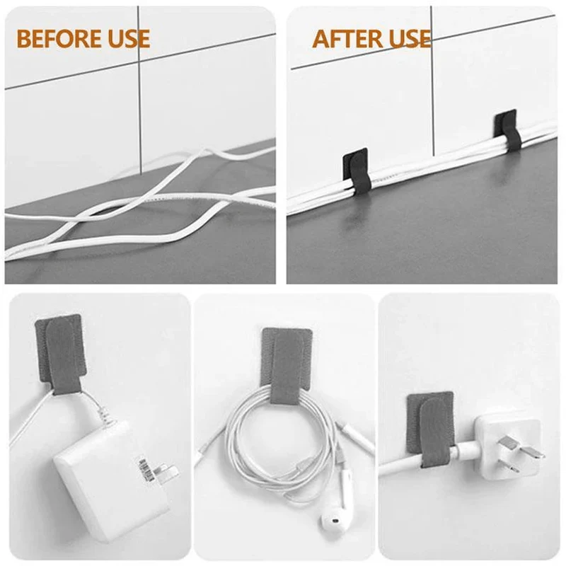 Self-adhesive Velcro Cable Organizer - Image 5