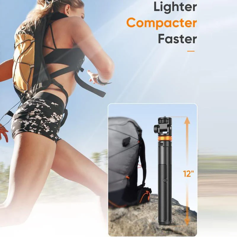 Selfie Stick Tripod With Bluetooth Remote - Image 9