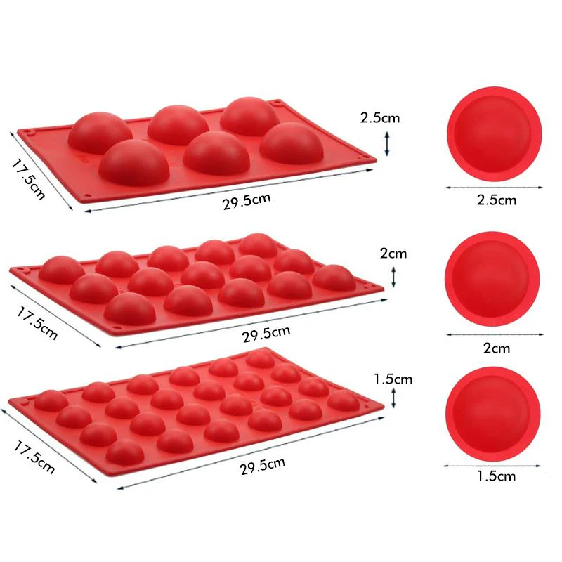 Semi Sphere Silicone Mold - Image 2