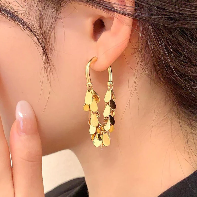 Sequin Tassel Earrings - Image 12
