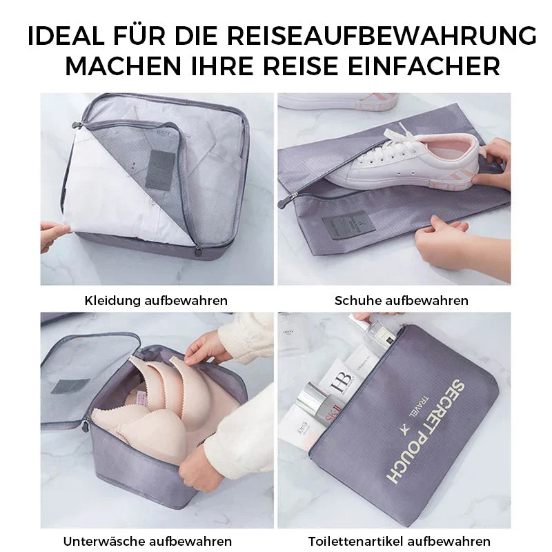Set mit 7 Aufbewahrungstaschen für die Reise - Image 11