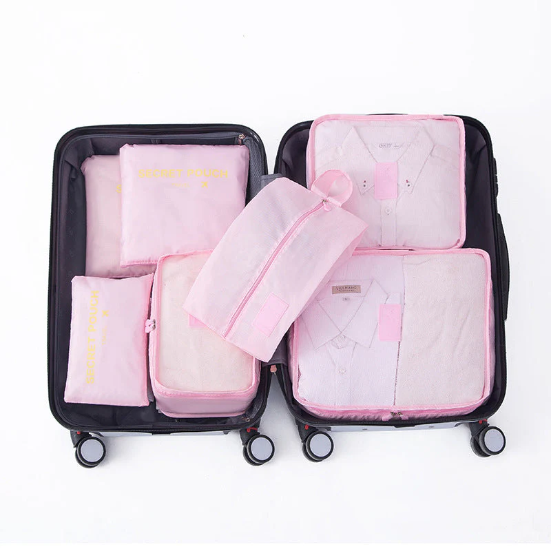 Set mit 7 Aufbewahrungstaschen für die Reise - Image 13