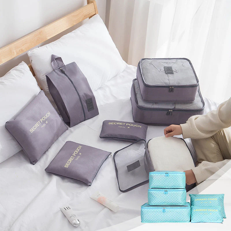 Set mit 7 Aufbewahrungstaschen für die Reise - Image 7