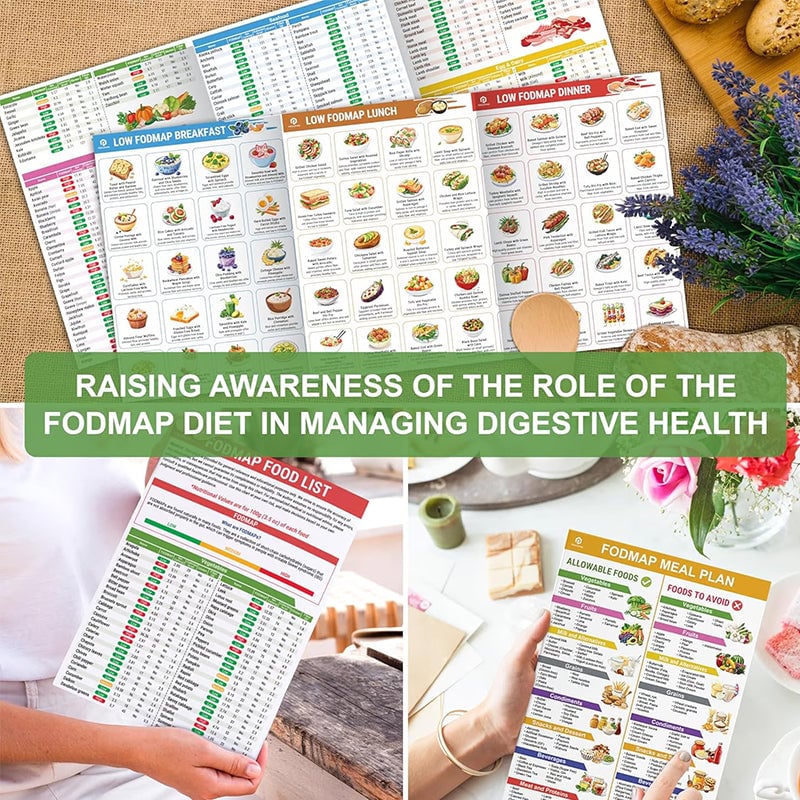 🥗Set of 2 Fodmap Chart📘IBS Symptom Relief Food List - Image 15