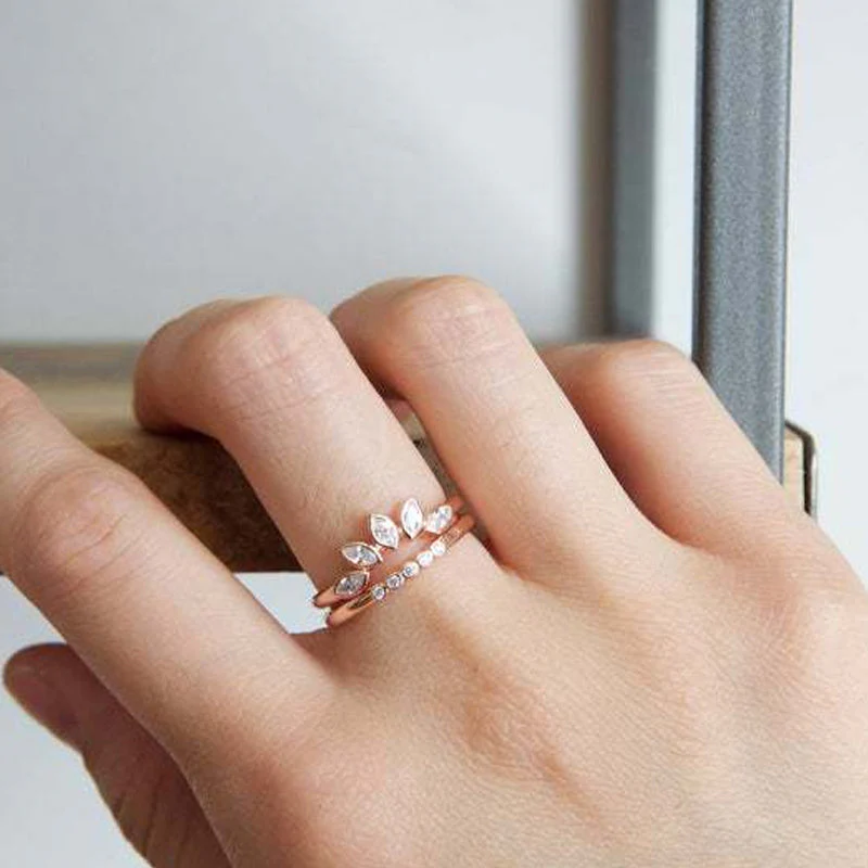 Set of Two Five Dots Rings - Image 2