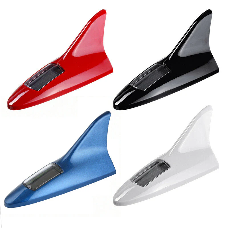 Shark Fin Solar Warning Light for Car - Image 2