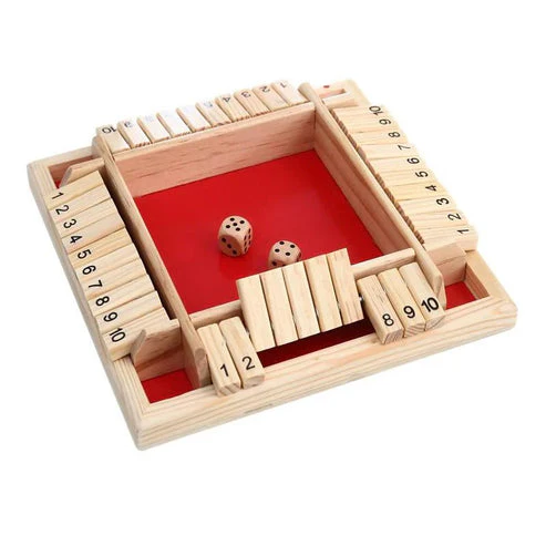 Shut The Box Game - Fun Table Math Game for Adults & Kids - Image 14