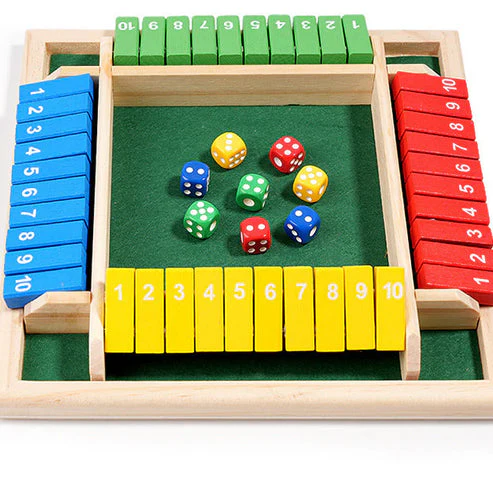 Shut The Box Game - Fun Table Math Game for Adults & Kids - Image 16