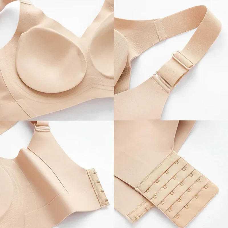 Side Coverage and Anti-Sagging Wire-Free Bra - Image 18