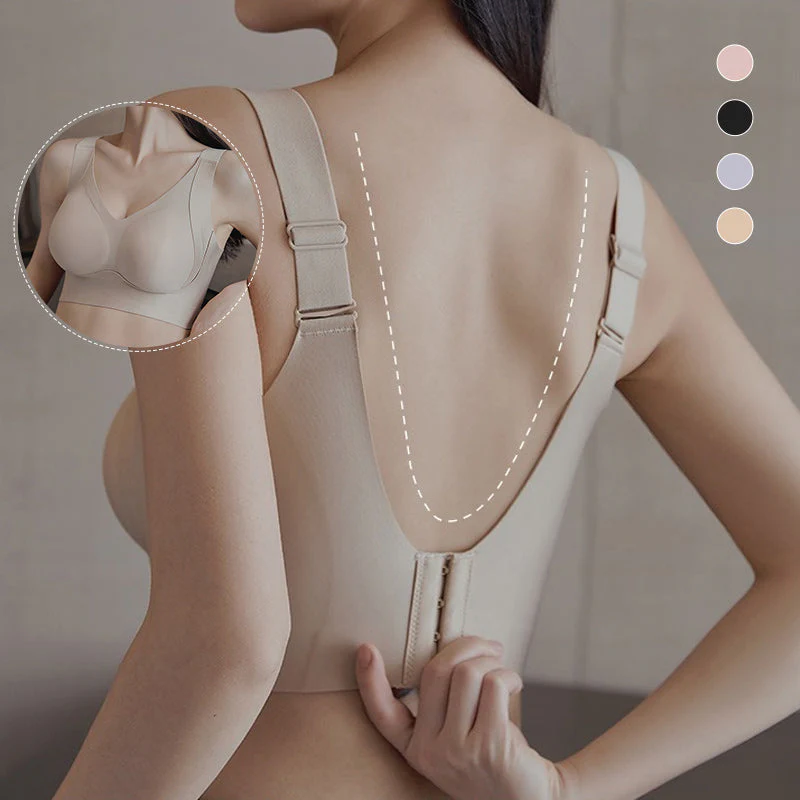 Side Coverage and Anti-Sagging Wire-Free Bra - Image 2
