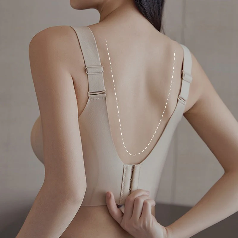 Side Coverage and Anti-Sagging Wire-Free Bra - Image 3