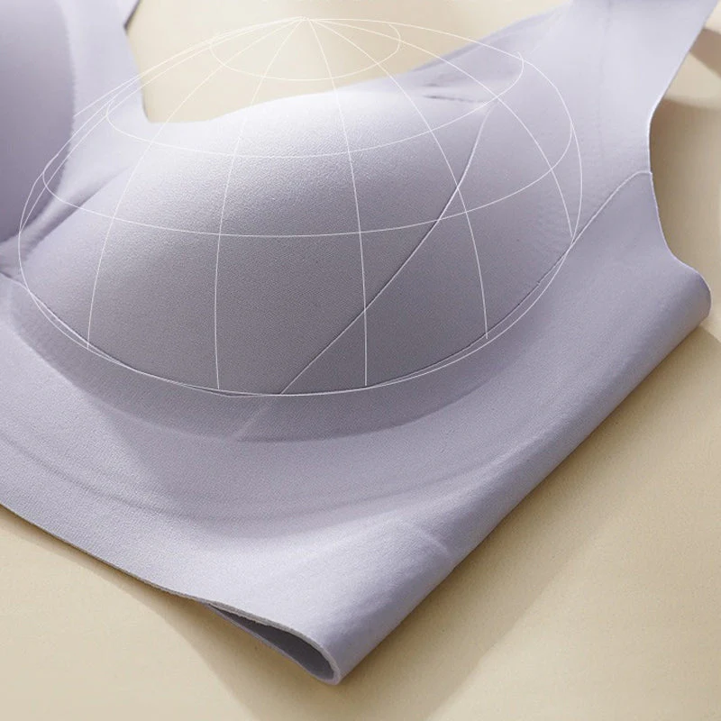 Side Coverage and Anti-Sagging Wire-Free Bra - Image 6
