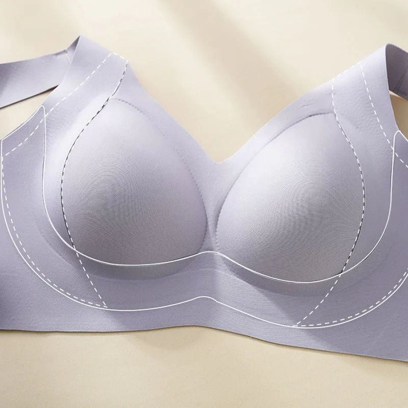 Side Coverage and Anti-Sagging Wire-Free Bra - Image 9