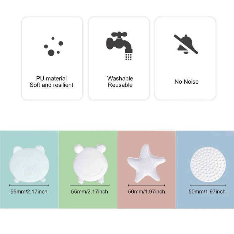 Silicone Adhesive Bumper Protector (3 PCs) - Image 7