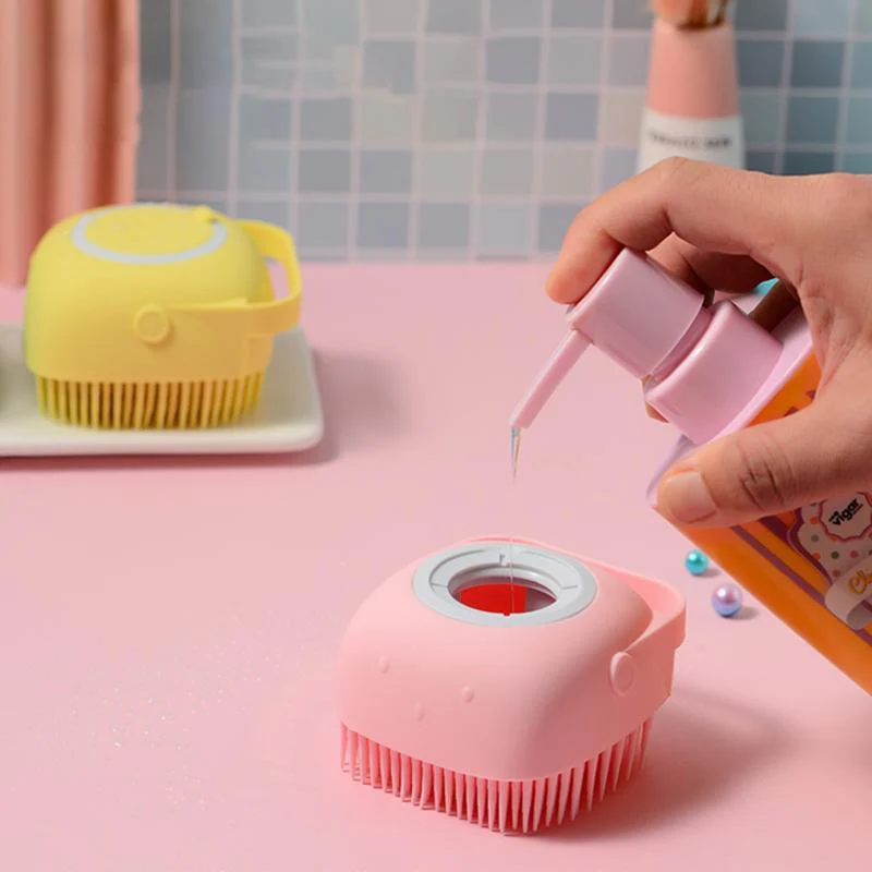 Silicone Bath Massage Soft Brush - Image 4