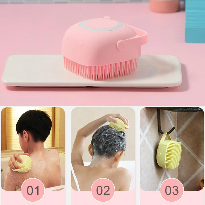 Silicone Bath Massage Soft Brush - Image 6