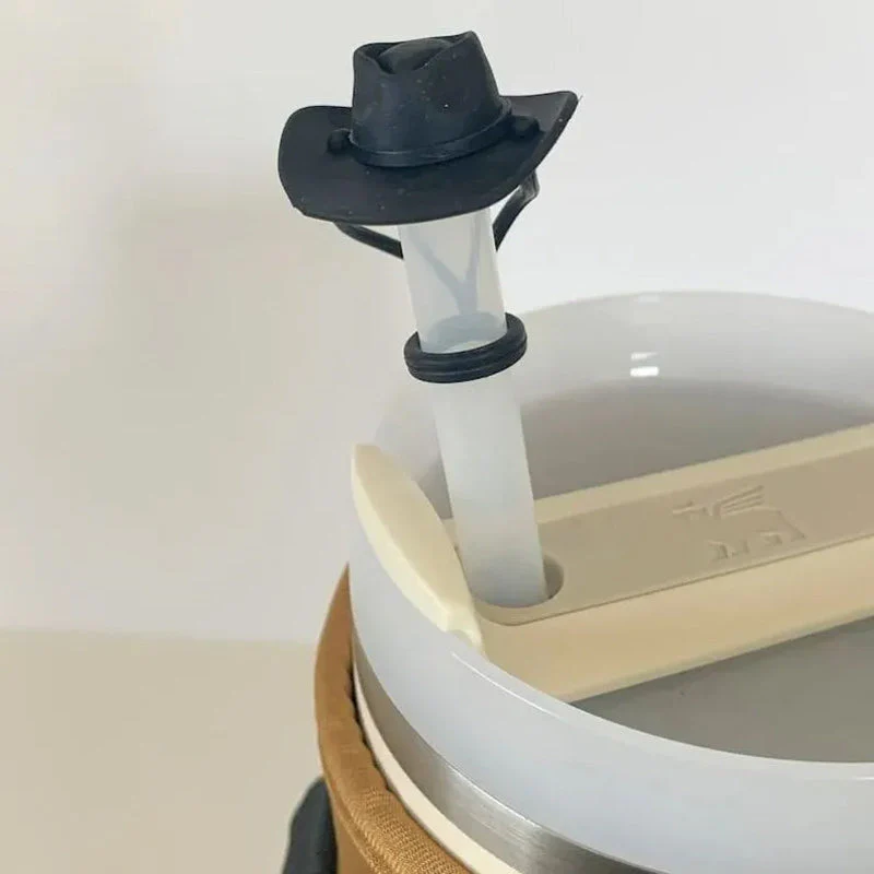 Silicone Cowboy Hat Straw Covers Cap - Image 10
