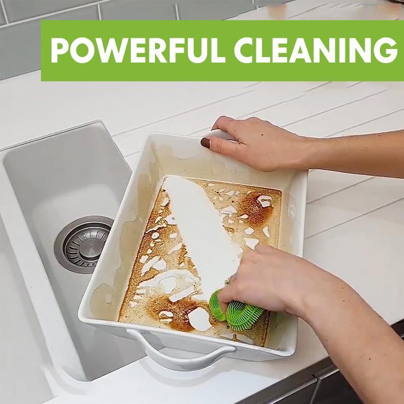 Silicone Kitchen Dishwashing Brush - Image 5