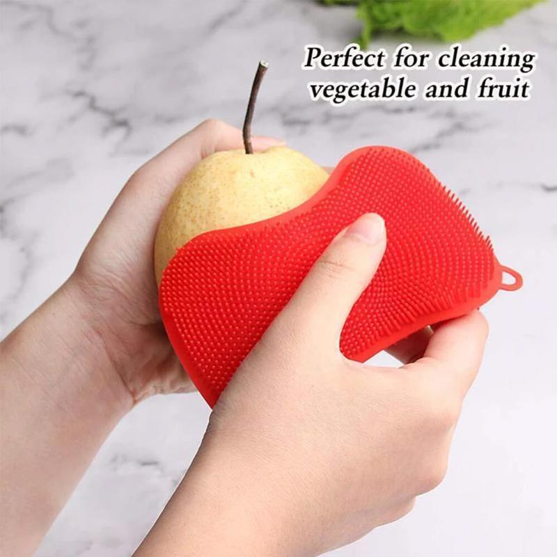 Silicone Kitchen Dishwashing Brush - Image 6