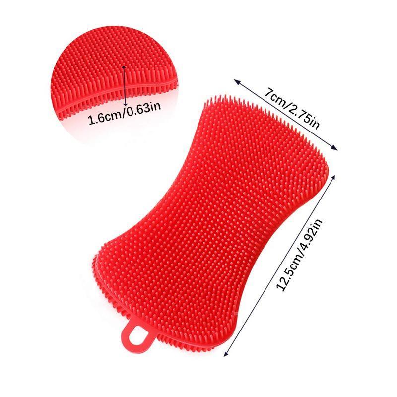 Silicone Kitchen Dishwashing Brush - Image 8