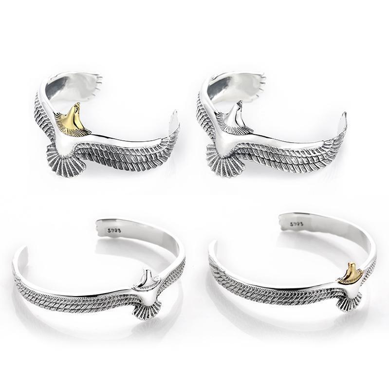Silver eagle bracelet - Image 10