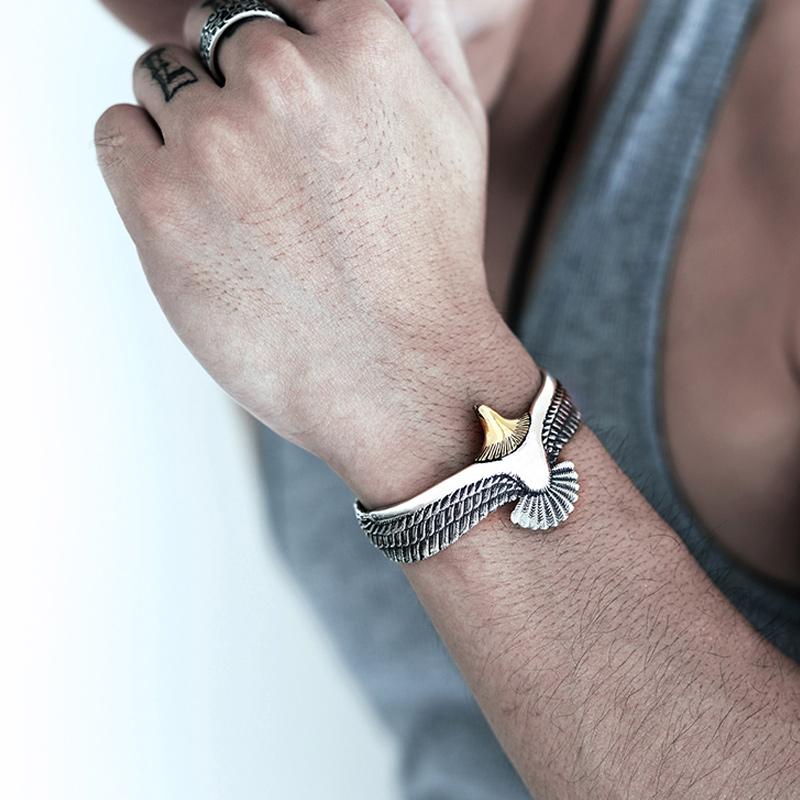 Silver eagle bracelet - Image 12