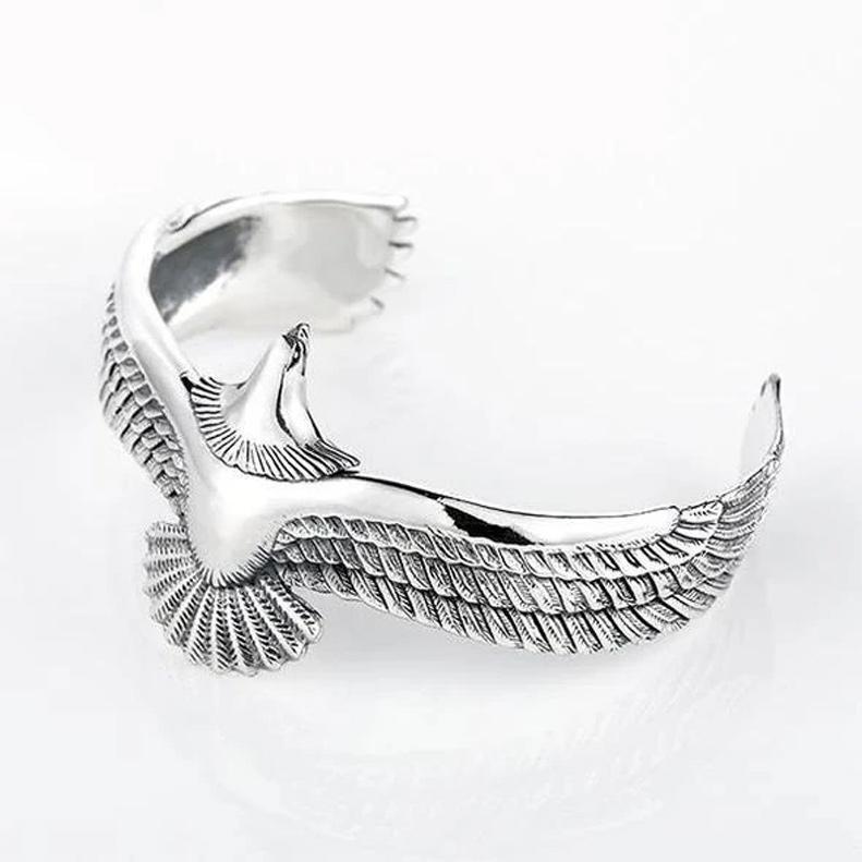 Silver eagle bracelet - Image 4