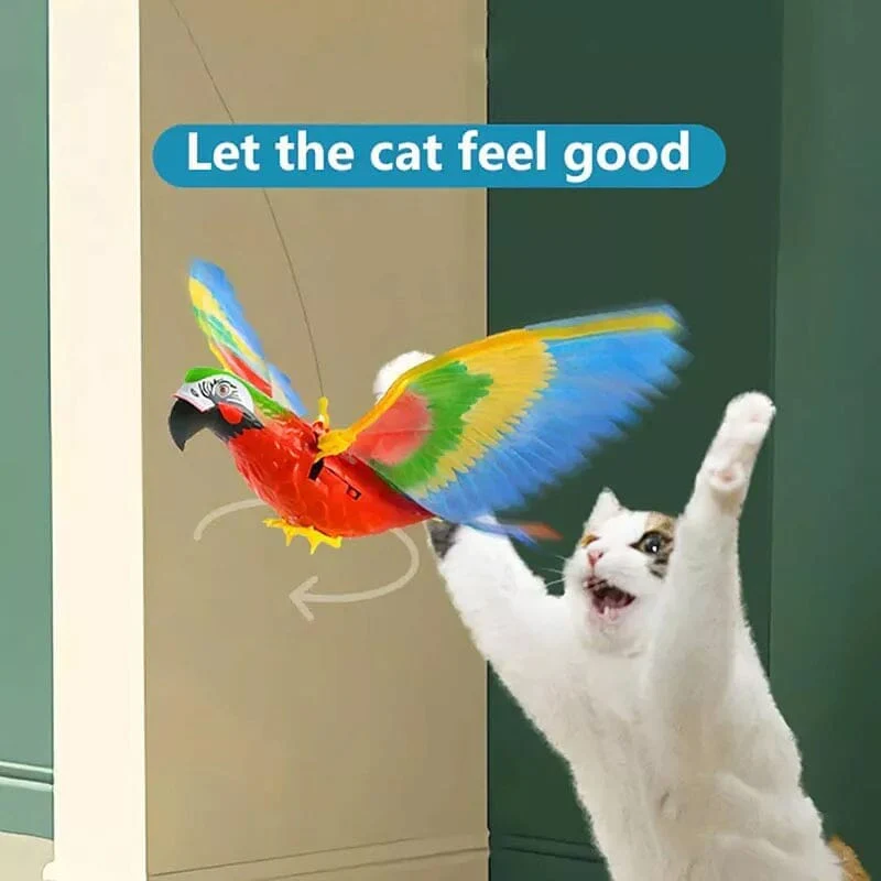 Simulated Birds Hanging Pet Toy - Image 2