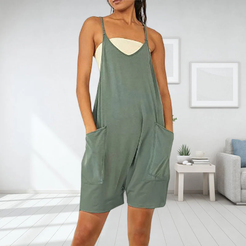 Sleeveless dress with pockets - Image 11