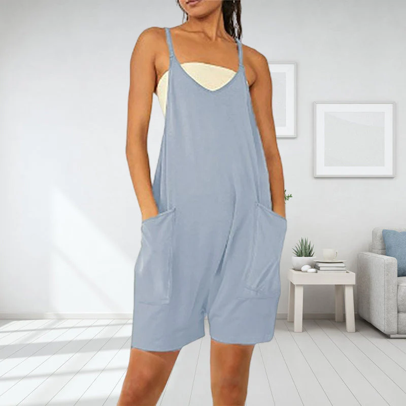 Sleeveless dress with pockets - Image 12
