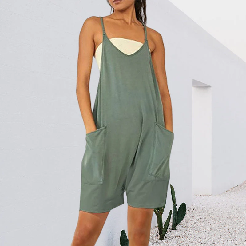 Sleeveless dress with pockets - Image 18