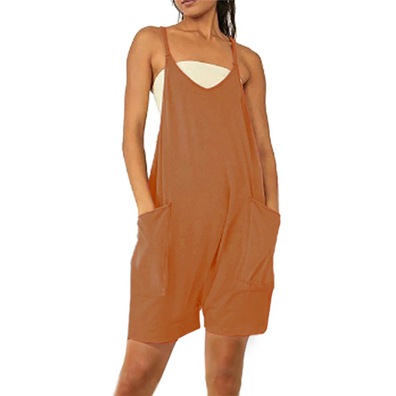 Sleeveless dress with pockets - Image 21