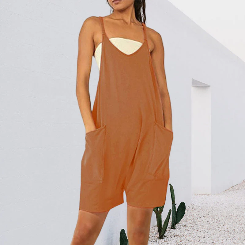 Sleeveless dress with pockets - Image 7