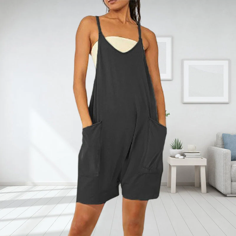 Sleeveless dress with pockets - Image 9