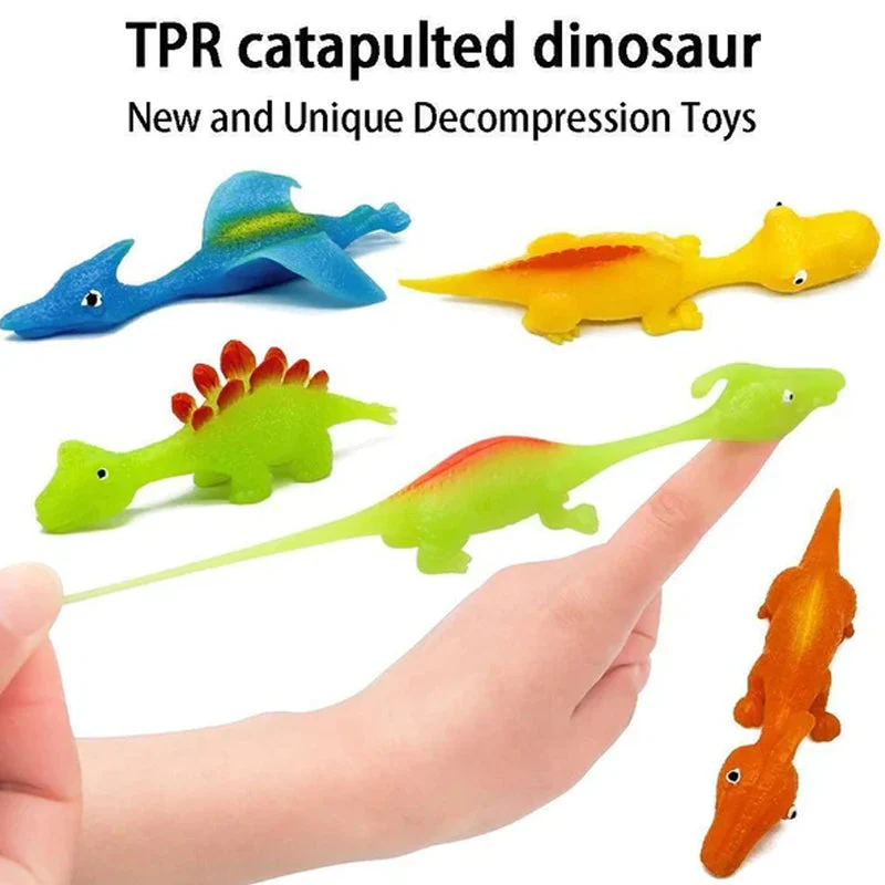 Slingshot Dinosaur Finger Toys (10pcs) - Image 3
