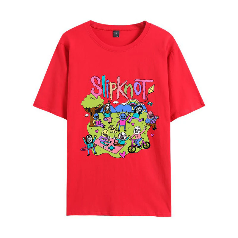 Slipknot Happy Times Playing Together T-shirt - Image 10