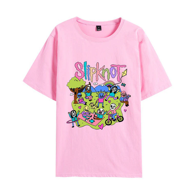 Slipknot Happy Times Playing Together T-shirt - Image 11